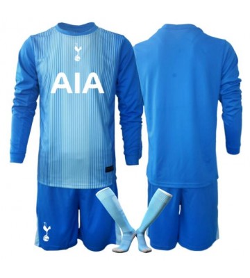 Tottenham Hotspur Torwart Replik Auswärtstrikot Kinder 2025-26 Langarm (+ Kurze Hosen)